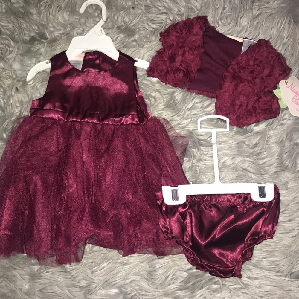 Burgundy Dress